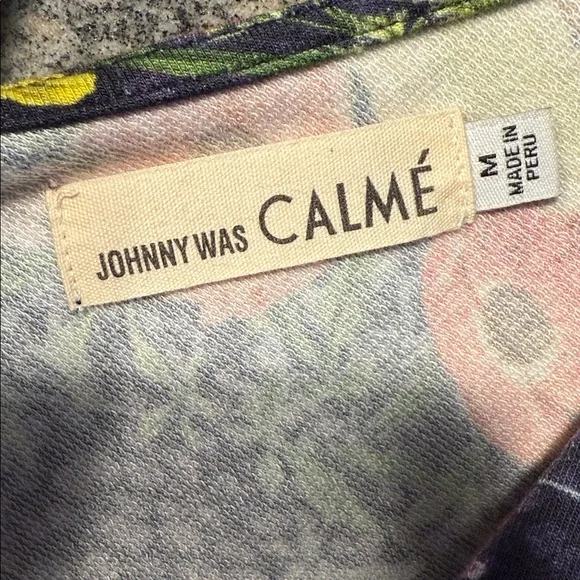 Johnny Was Calme’ Cropped Romper EUC - Picture 9 of 10